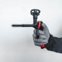 Pistolet métallique innovant, revêtu de PTFE et ne nécessitant pas d’entretien