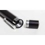 Porte-craie robuste en aluminium avec clip pratique et mécanisme à pression