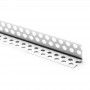 Profilé de bordure en PVC rigide avec rainures longitudinales