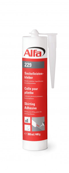 229 ALFA Colle pour plinthes