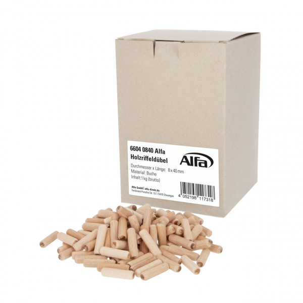 6604 ALFA Cheville en Bois