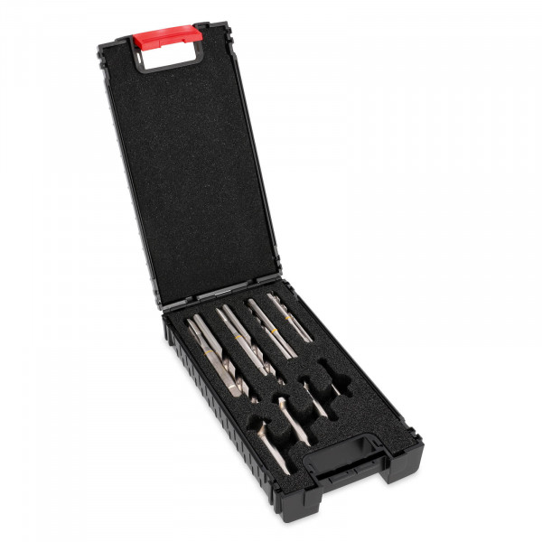 6674 Alfa Coffret de Tarauds ISO HSS-E métriques, forme B + Forets 
