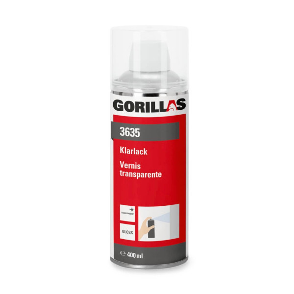 3635 Gorillas Vernis Laque transparent (brillante/mate)