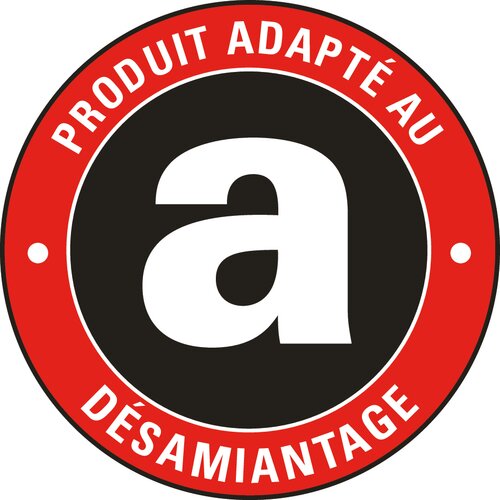 Produit adapte au desamiantage
