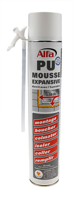 Mousse expansive PU 1K Mousse expansive PU 1K