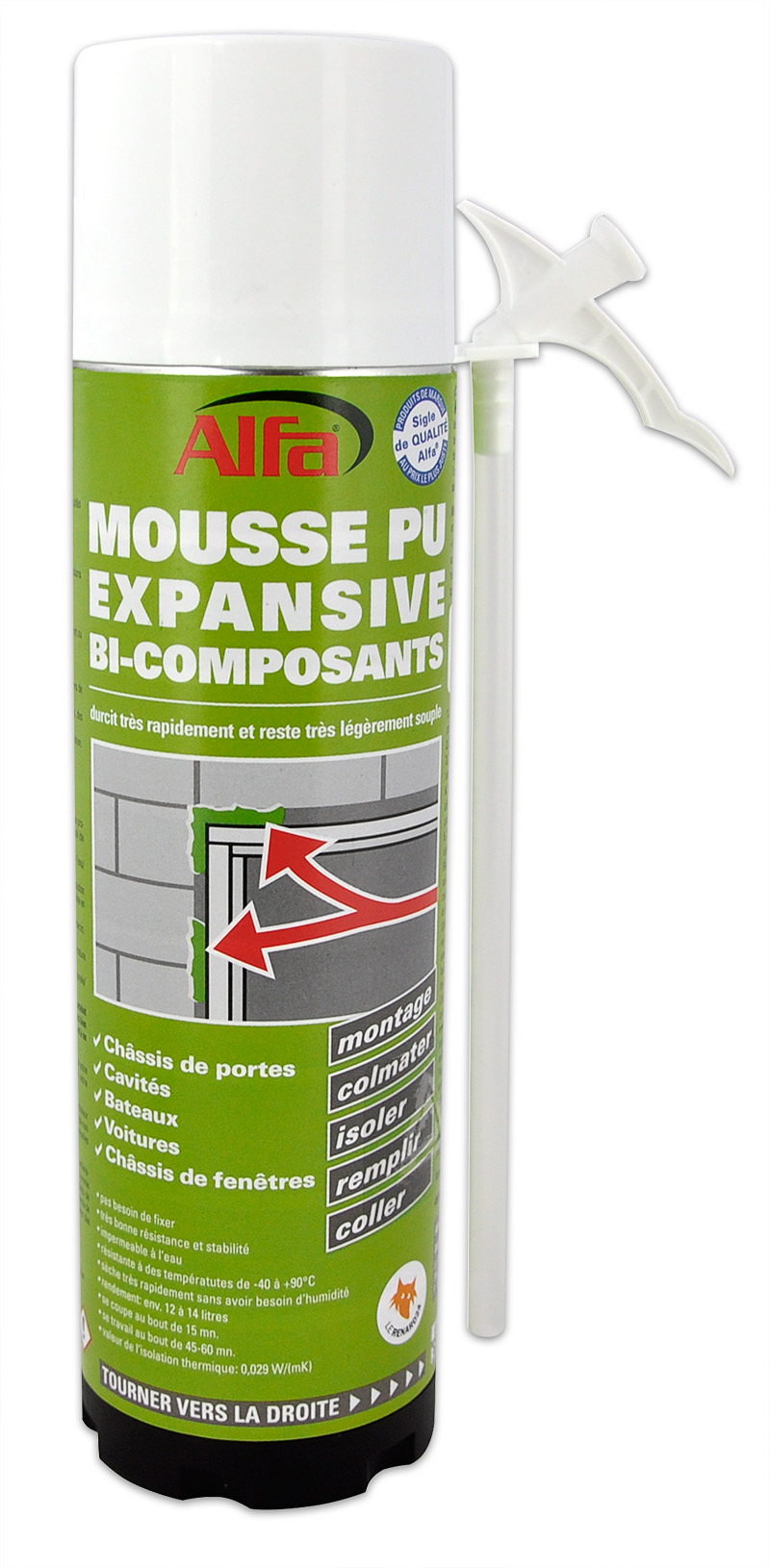 Mousse PU expansive bi-composant (2K) Mousse PU expansive bi-composant (2K)